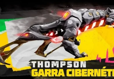 Free Fire lança evento com prêmio exclusivo: Thompson – Garra Cibernetica