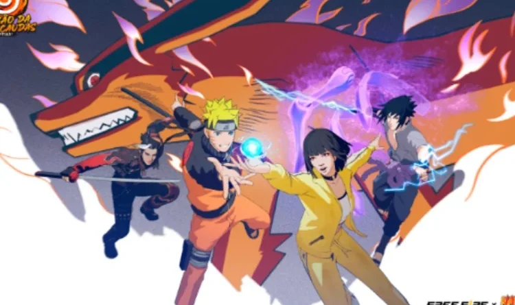 Confira todas as novidades sobre a parceria entre Free Fire e Naruto Shippuden!